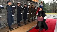 Ambassador Asma Al Amri _ Croatian presidential guards