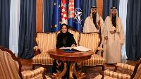Ambassador Asma with diplomats 18 Jan 2024 Ambassador Asma with diplomats 18 Jan 2024