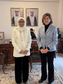 سفيرة الجمهورية البرتغالية سفيرة الجمهورية البرتغالية